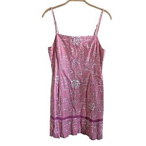 Lilly Pulitzer Iron Maiden Demi Dress Pleated Mini Vintage White Label Size 8